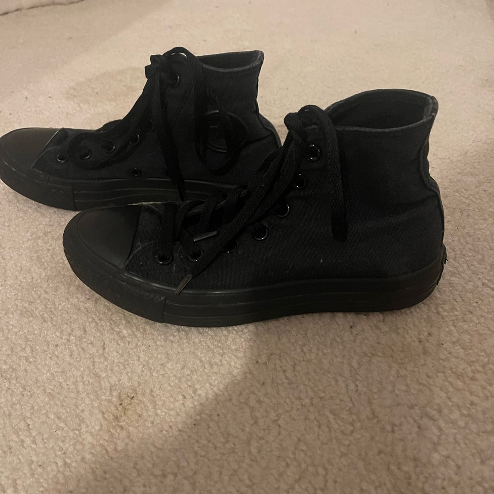 Black High Top Converse